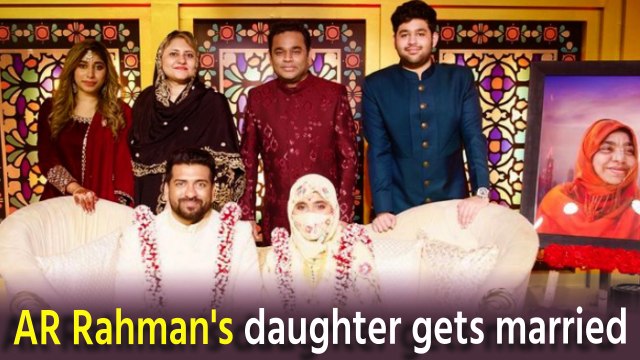 AR Rahman's daughter Khatija Rahman gets married