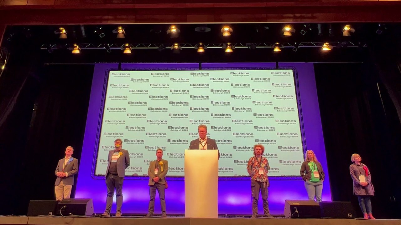 Local Elections 2022 Edinburgh Ward 9 - Fountainbridge Green Loss - Labour gain