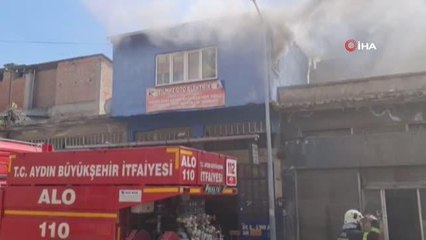 Son dakika haberleri! Oto elektrikçi dükkanında yangın çıktı
