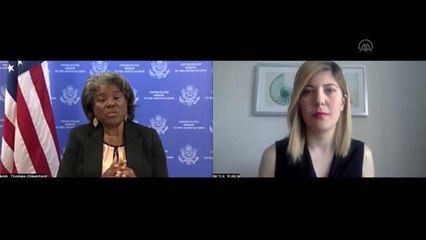 ABD'nin BM Büyükelçisi Türkiye ziyareti öncesi AA'ya konuştu Açıklaması