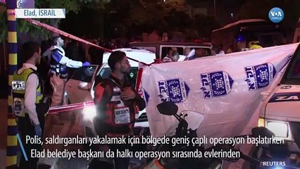 İsrail'de Baltalı Saldırıda 3 Ölü Filistin'den Kınama