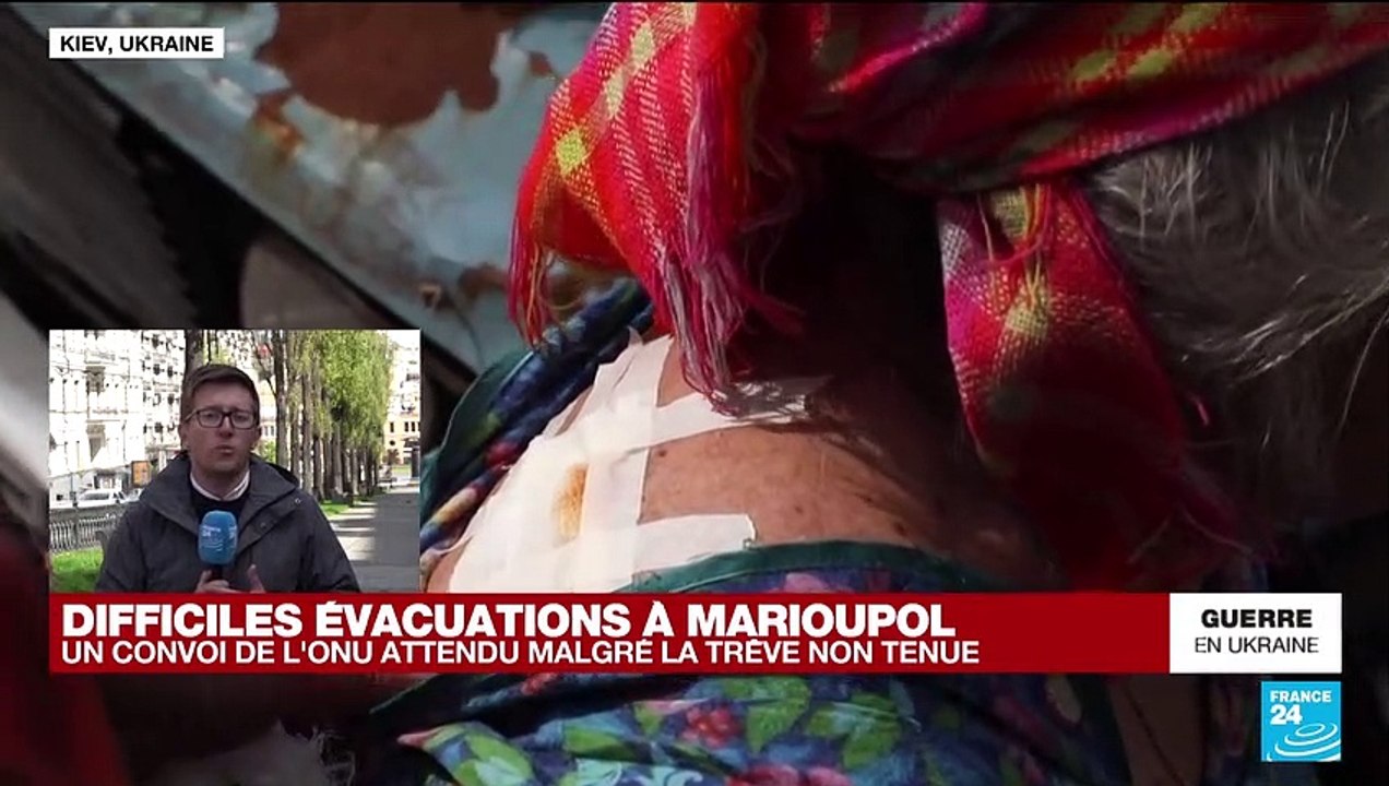 Guerre en Ukraine : deux évacuations sont prévues à Marioupol malgré l'occupation russe