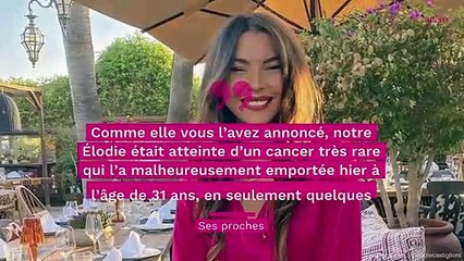 Mort d’Élodie Castiglioni : l’influenceuse mode emportée par un cancer foudroyant à 31 ans