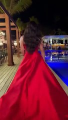 Francisca en víspera de su boda con Francesco Zampogna