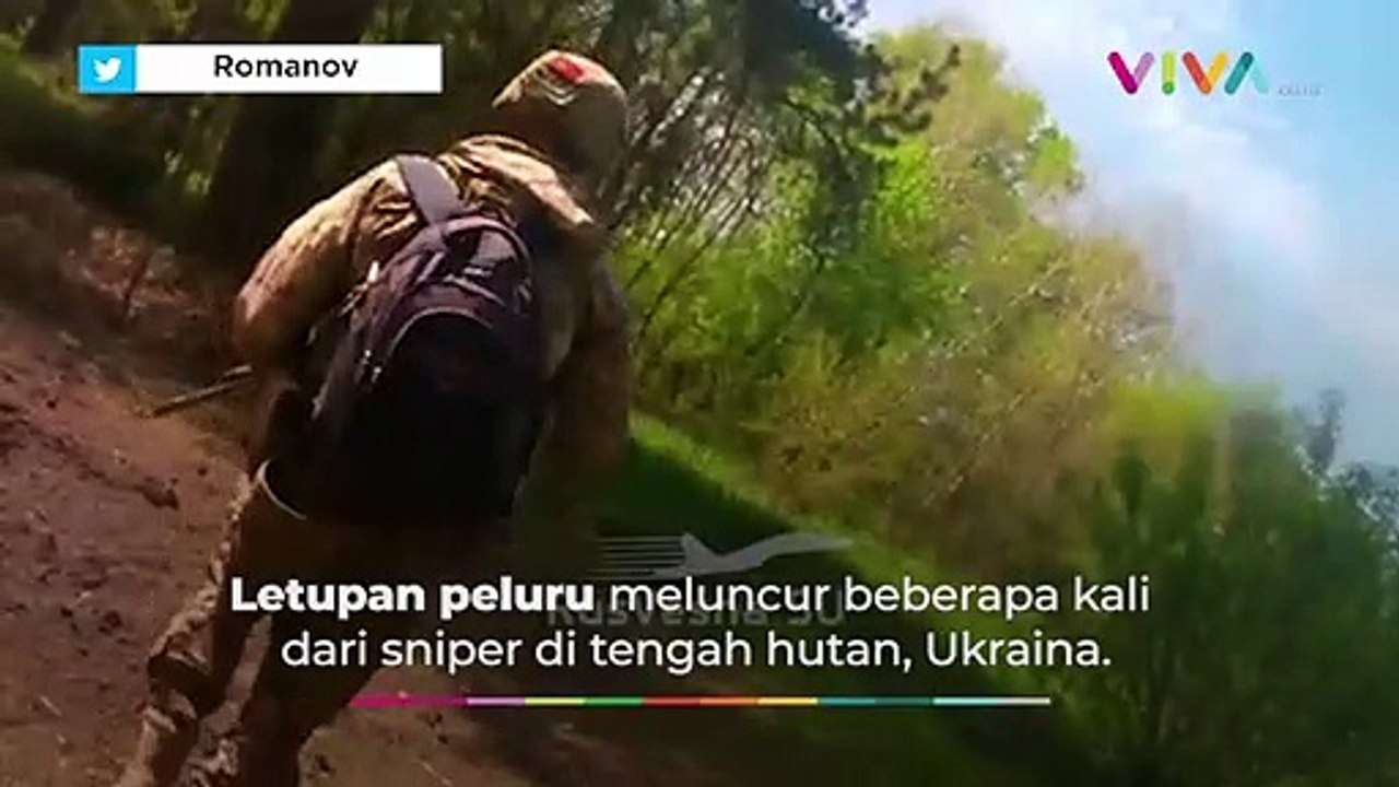 Perang Dimulai! Sniper Jitu Rusia vs Milisi Ukr...