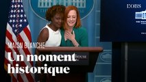 Karine Jean-Pierre, première femme noire et lesbienne nommée porte-parole de la Maison-Blanche