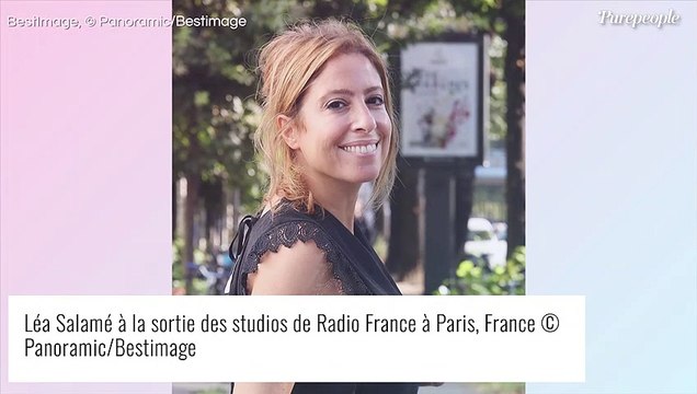 Léa Salamé sur la plage avec son fils Gabriel : joli moment d'intimité dévoilé !