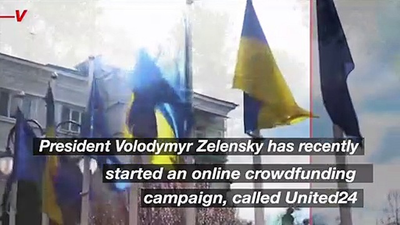 President Zelensky Launches Crowdfunding Campai...