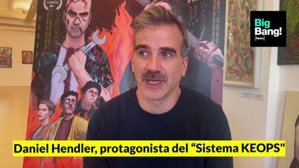 Mano a mano con Daniel Hendler, protagonista de "El Sistema KEOPS"