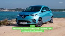 Test Renault Zoé E-Tech électrique techno R135 : toujours dans la course ?
