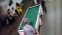 Imagens flagram vítimas deitadas no chão durante assalto no Bairro Santa Cruz, em Cascavel