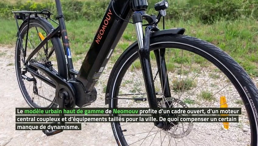 Test Neomouv Elaia 2 : un vélo électrique confortable pour des virées  tranquilles - Vidéo Dailymotion