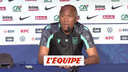 下载视频: Kombouaré : «Alban (Lafont) est meilleur que Rémy (Descamps)» - Foot - Coupe (Finale) - Nantes