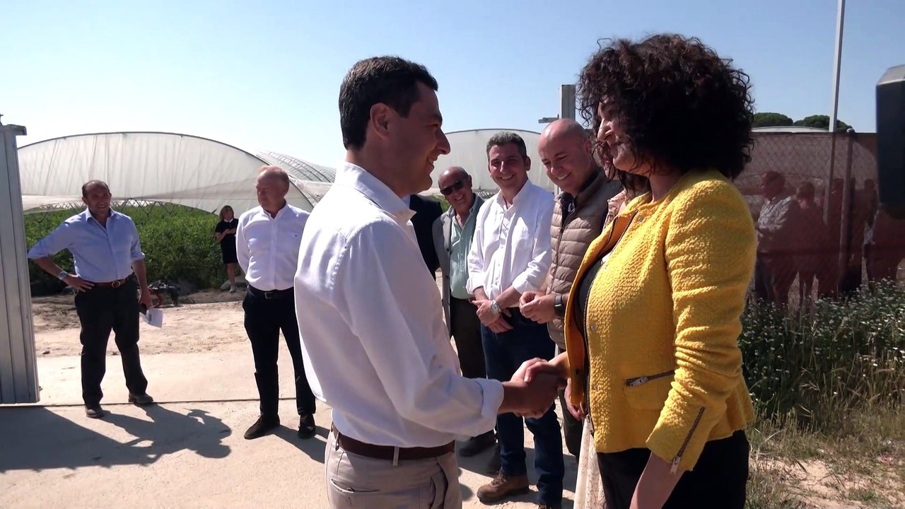 Moreno destaca la "calidad" y la sostenibilidad de los productos del campo andaluz