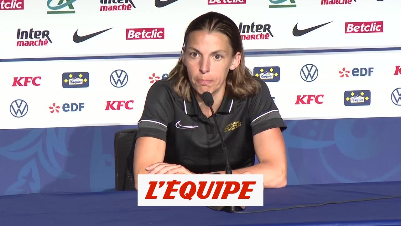 Frappart : « C'est du stress positif » avant d'arbitrer la finale - Foot - Coupe (Finale)