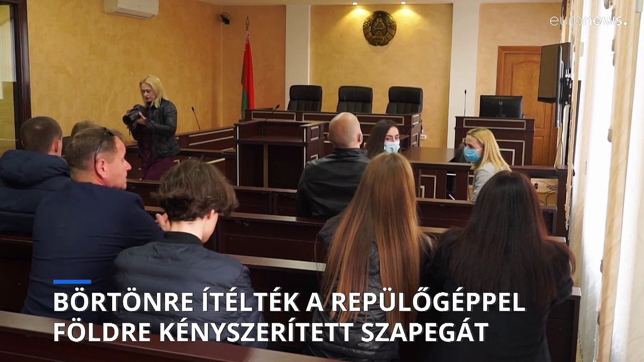 Börtönre ítélték a vilniusi járattal földre kényszerített aktivistát Belaruszban