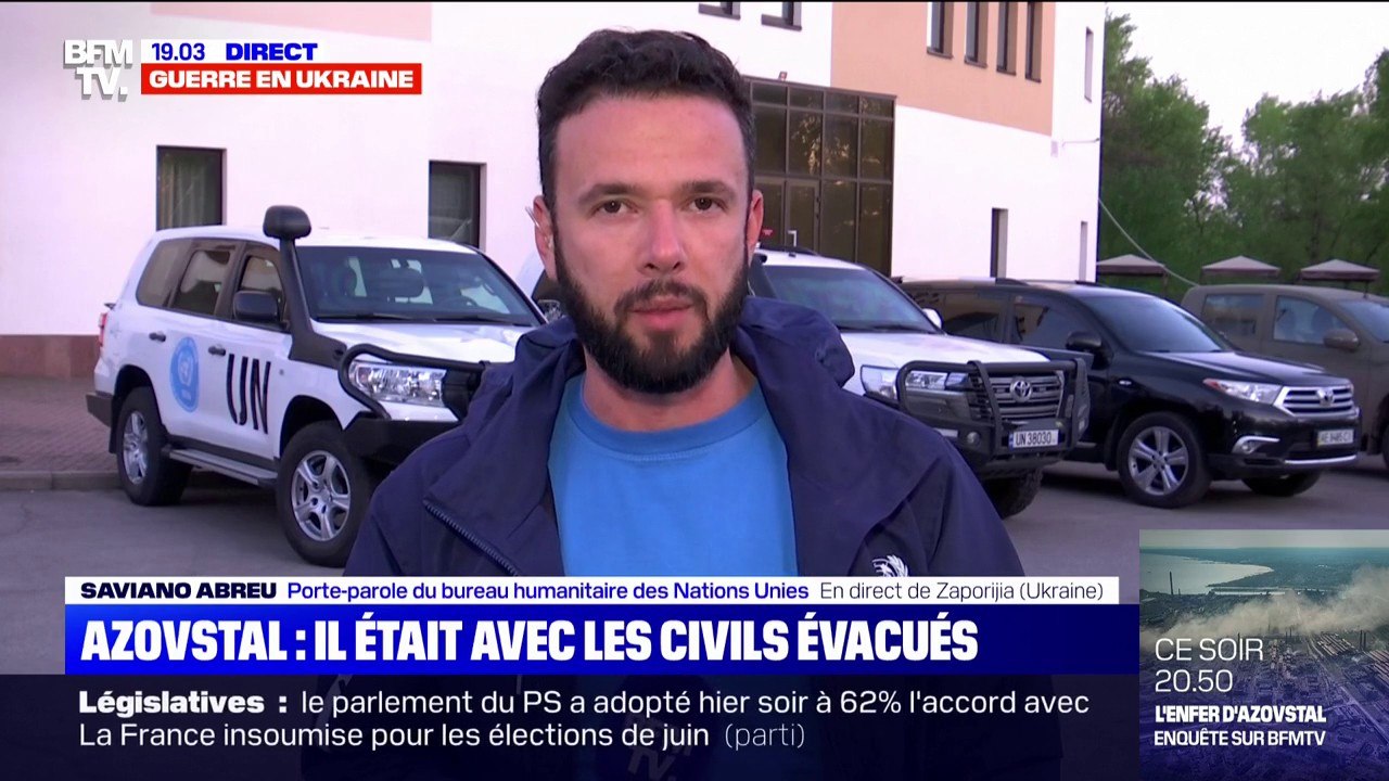 Marioupol: "Nous avons réussi à évacuer près de 500 personnes", affirme le porte-parole du bureau humanitaire des Nations Unies