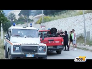 Erice, spento dopo 16 ore l'incendio che ha devastato la montagna