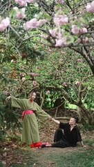 En Japón, los árboles de cerezo son denominados sakura.