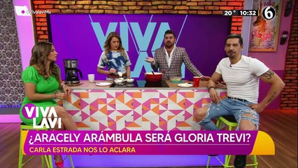¿Aracely Arámbula interpretará a Gloria Trevi? Carla Estrada lo aclara