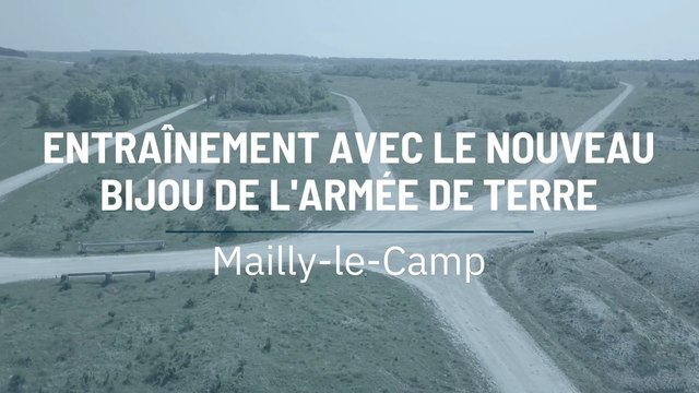 Entraînement avec le nouveau bijou de l'Armée de Terre