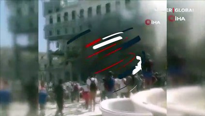 Son dakika Küba'da şiddetli patlama! 8 ölü, 30 yaralı