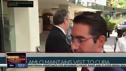 Mexico expresses its solidarity with Cuba