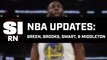 NBA Updates: Draymond Green, Dillon Brooks, Marcus Smart and Khris Middleton