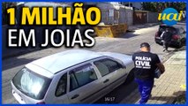 Ladrões se passam por policiais e furtam joalheria em BH