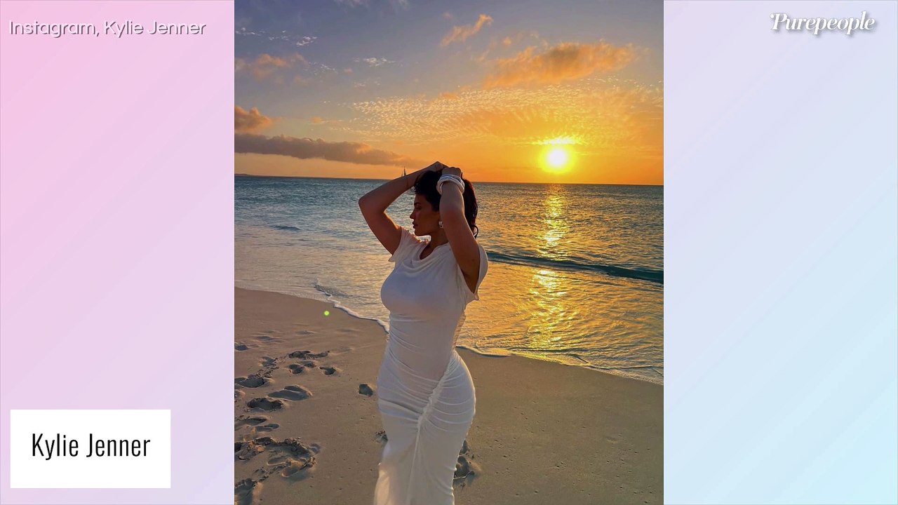 Kylie Jenner dans les bras de Travis Scott : Plage et couché de soleil pour célébrer leur amour