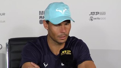Nadal: "Es evidente que Alcaraz es el relevo porque tiene 19 años y yo 36"