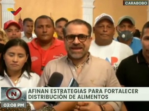 Gobierno de Carabobo garantiza la distribución de alimentos a 787 mil familias a través de los CLAP