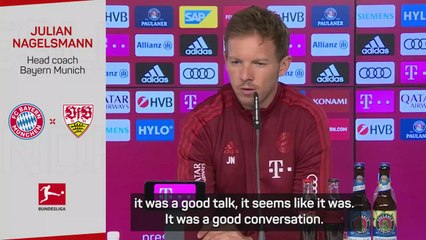 Nagelsmann hints at positive Lewandowski contract talks