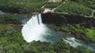 4K : Nice nature waterfalls with relaxing music - شلالات الطبيعة الجميلة مع موسيقى هادئة للاسترخاء