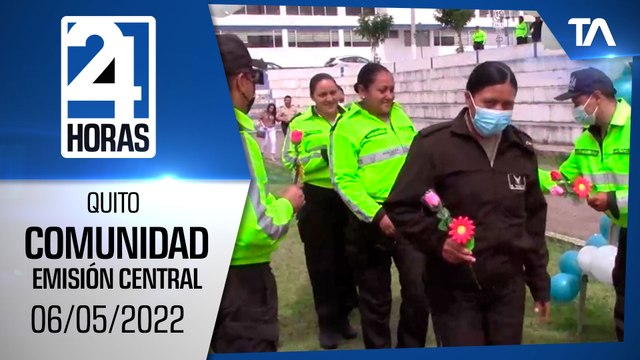 Noticias Quito: Noticiero 24 Horas 06/05/2022 (De la Comunidad - Emisión Central)