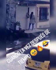 Estaba con su amante e hizo lo impensado para evitar ser descubierto por su novia