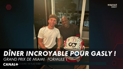 Pierre Gasly raconte son dîner avec Michael Jordan - Grand Prix de Miami - F1