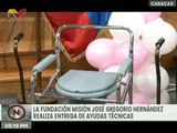 Fundación Misión José Gregorio Hernández entregó ayudas técnicas a 110 personas