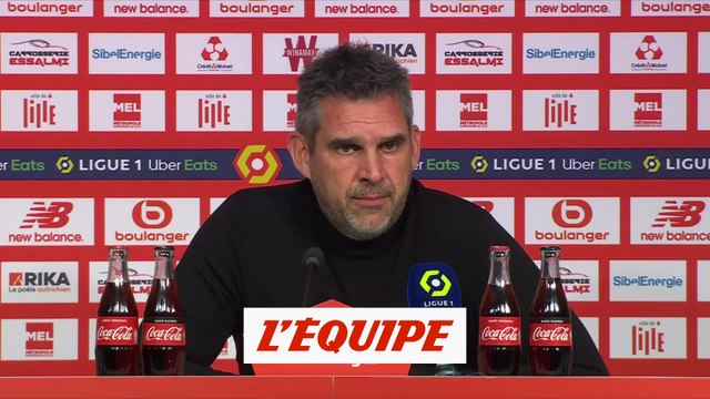 Gourvennec : «Une défaite cruelle» - Foot - L1 - Lille