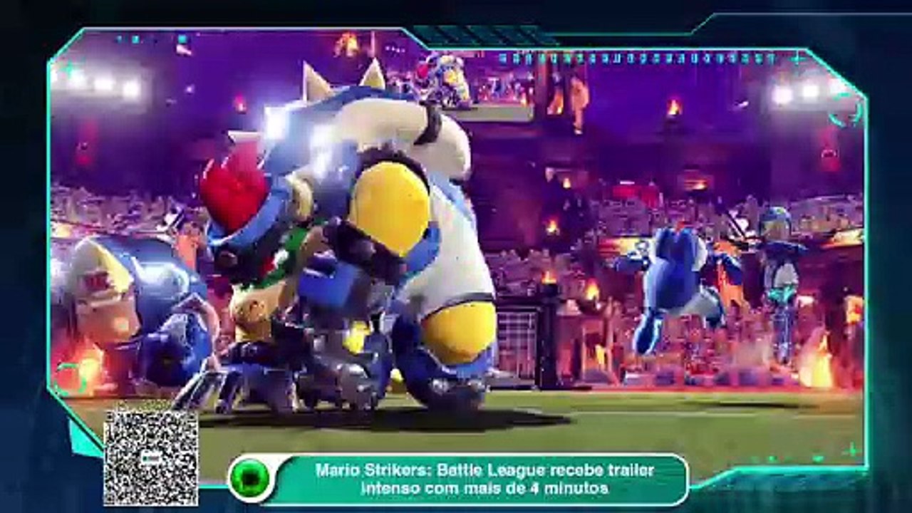 Mario Strikers: Battle League recebe trailer in...