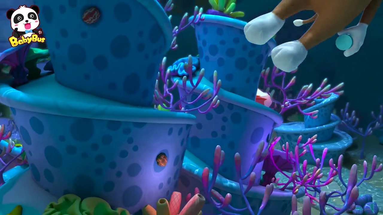 Baby Panda's Ocean Rescue Mission | Baby Panda's Magic Bow Tie | Magical Chinese Character | BabyBus