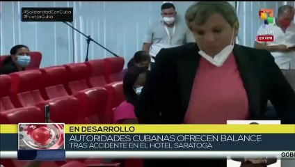 Ministerio de Salud cubano ofrece información sobre hechos ocurridos en Hotel Saratoga