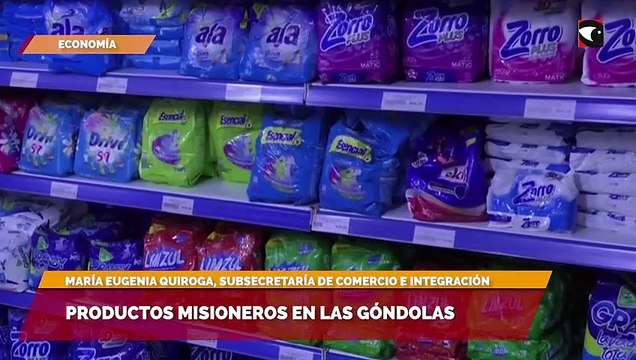 Productos misioneros en las góndolas