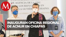 Rutilio Escadón inaugura oficinas regionales ACNUR; Chiapas