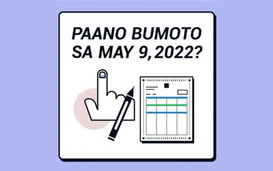 Paano bumoto sa May 9, 2022