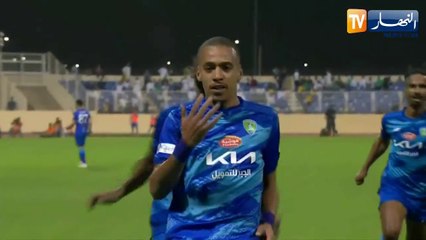 بن دبكة يسجل رفقة نادي الفتح أمام الإتحاد