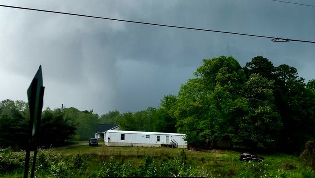 Tornado passes through upstate South Carolina