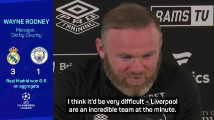 下载视频: 'Delighted' Rooney praises 'players' manager' Ancelotti after Madrid win