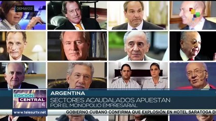 Argentina: Centro de economía política presenta informe sobre 16 familias acaudaladas del país