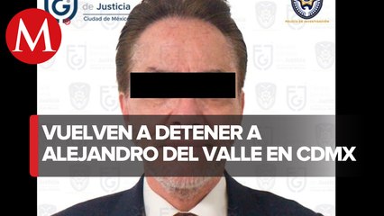 Detienen de nuevo a Alejandro del Valle, presidente de Consejo de Administración de Interjet